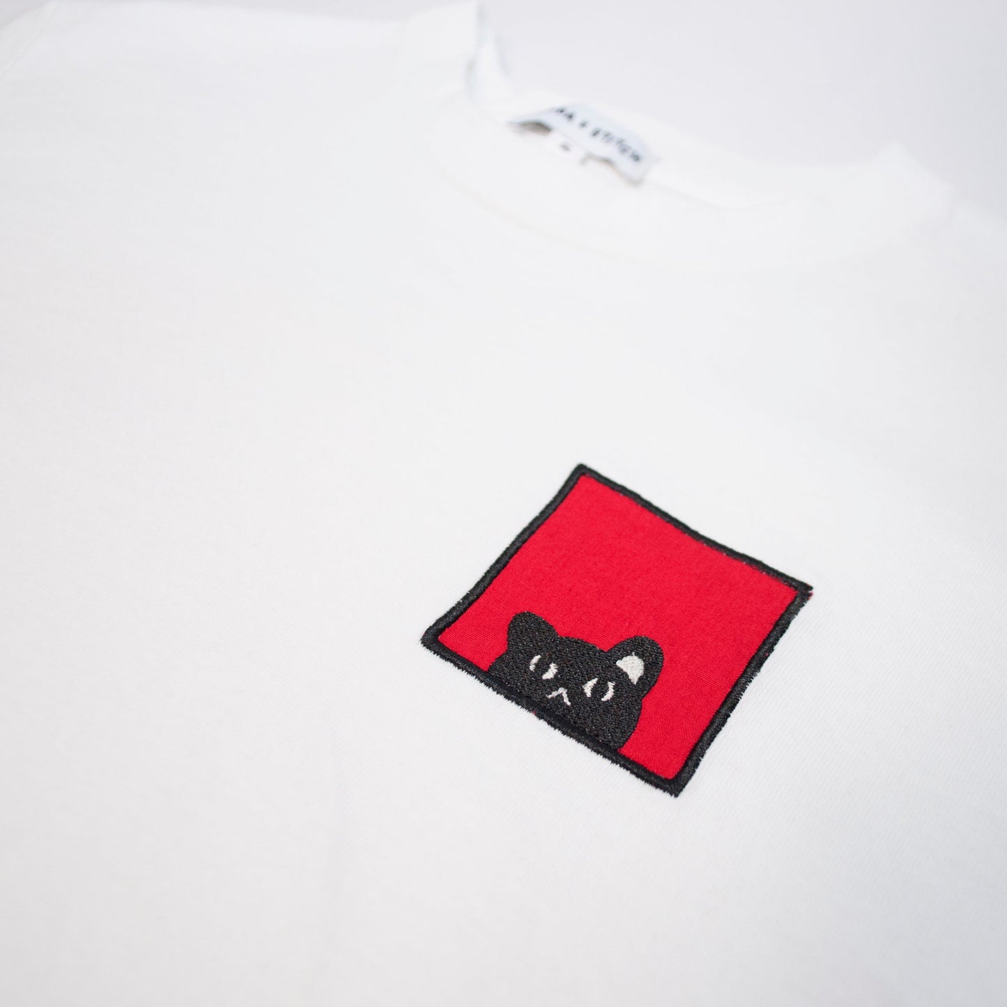 OG Cat T-shirt (White/Red)