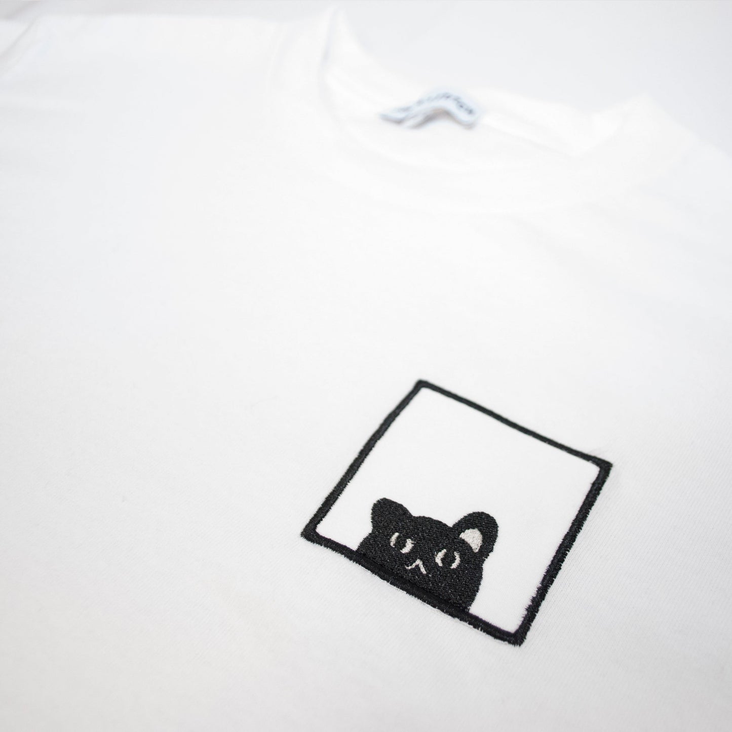OG Cat T-shirt (White/White)