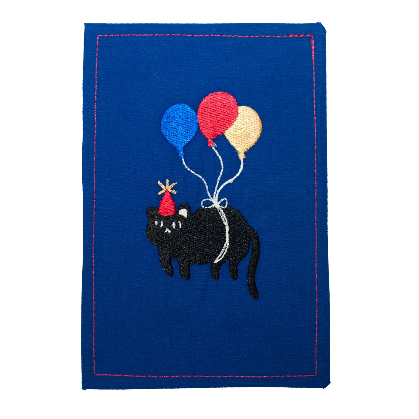 Happy Birthday Fabric Postcard
