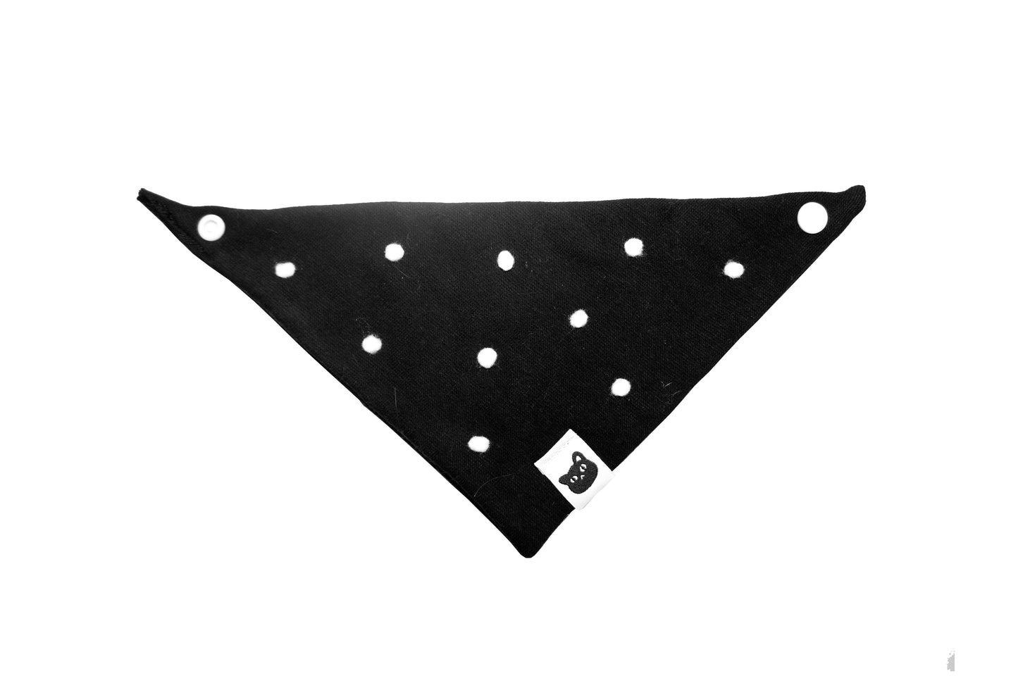 Bomba Stitch Logo Pet Bandana (Black/White)