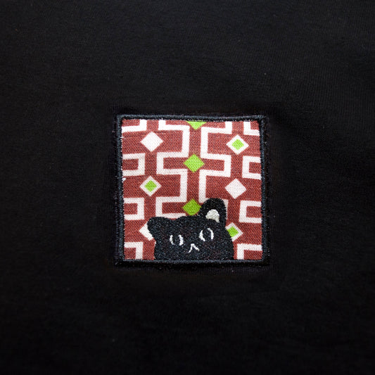 Limited Edition Thrift Cat T-shirt III (Black/Multi)