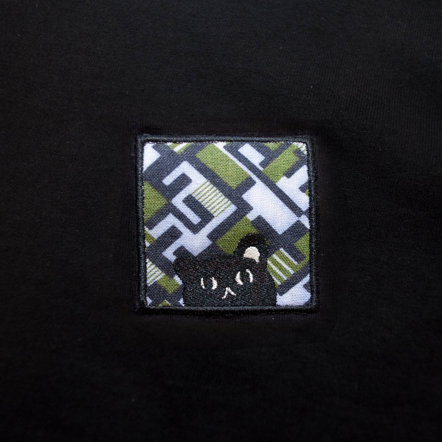 Limited Edition Thrift Cat T-shirt IV (Black/Multi)