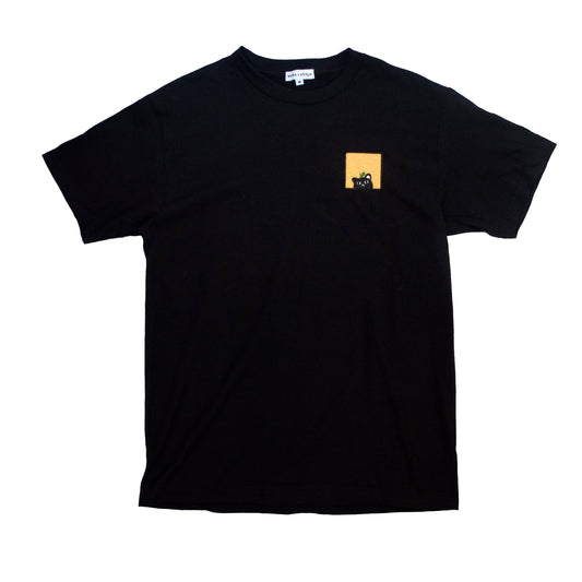Limited Edition Lemon Cat T-shirt (Black/Multi)
